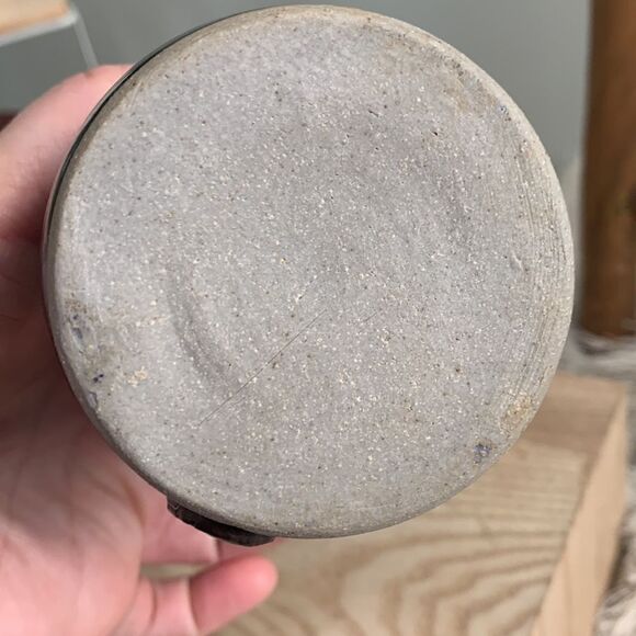 Handmade Pottery Drip Glaze Stonewear Vase - Picture 15 of 17